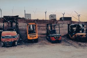 Where are forklifts useful?